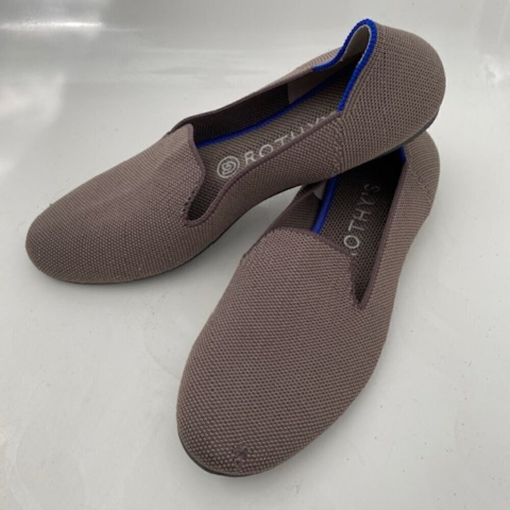 ROTHYS Sparrow Brown Lounge Loafer Flats Shoes Women's 6/6.5 - Picture 3 of 16